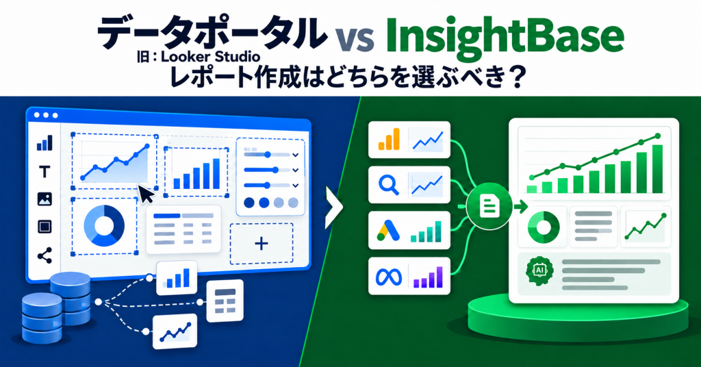 データポータル（旧：Looker Studio）とInsightBaseの比較